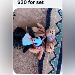 Rare Ty Beanie Baby set